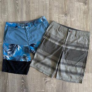 O'Neill Hybrid Shorts Bundle – Size 32 – Medium Weight Casual/Beach/Surf